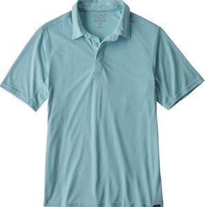 Patagonia Capilene Cool Trail Polo Medium Blue